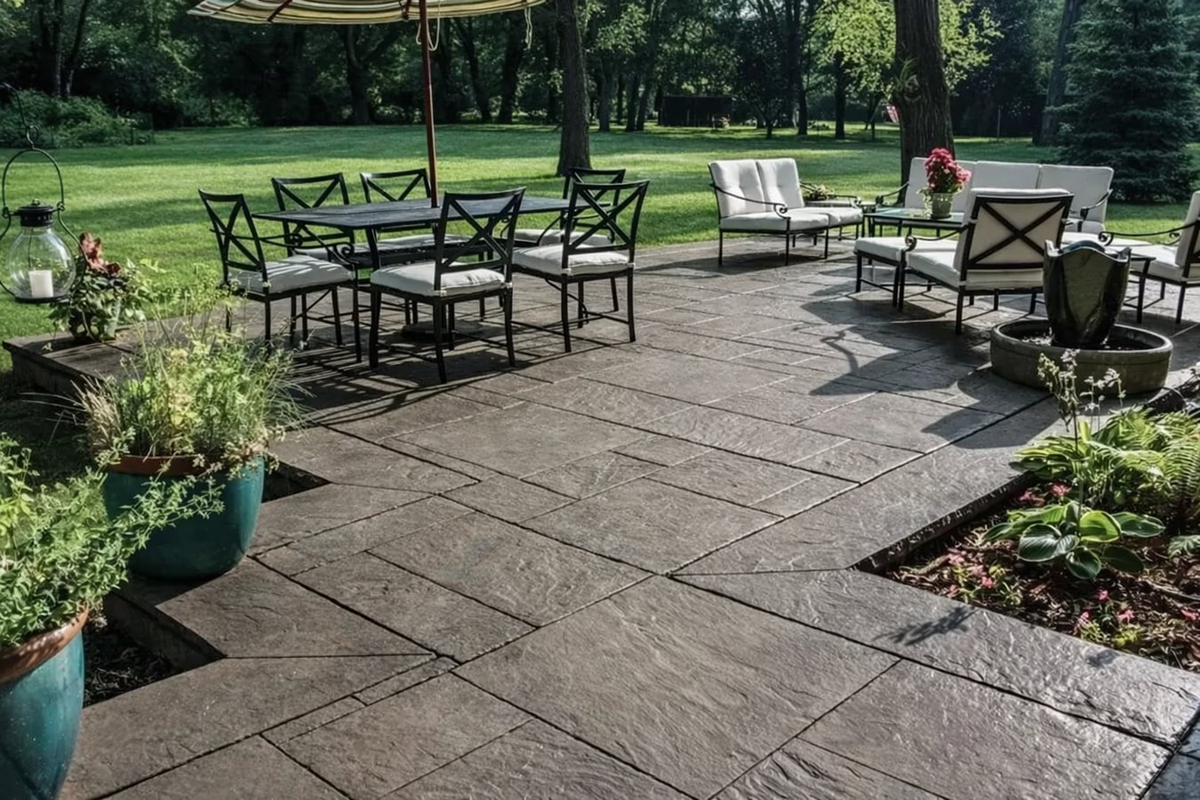 Stamped concrete services